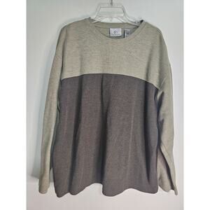 Farah Sweater Men’s XL Pullover Black Multicolor Knit Pattern Dad SweaterFA10607